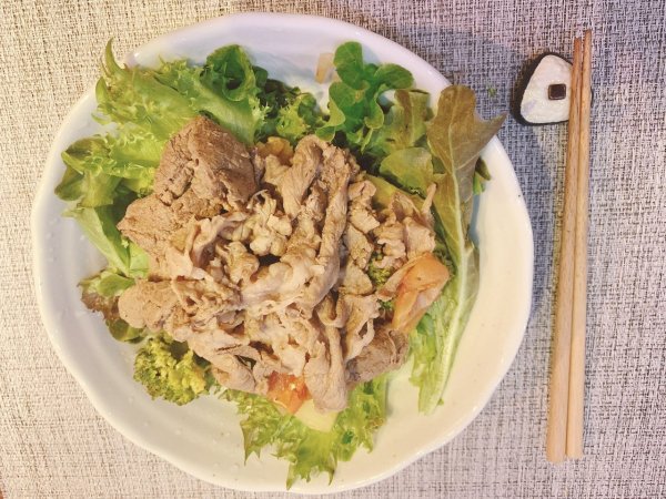Eat healthy at home / low-saccharide vegetable beef cuisine delicious and can slim your body