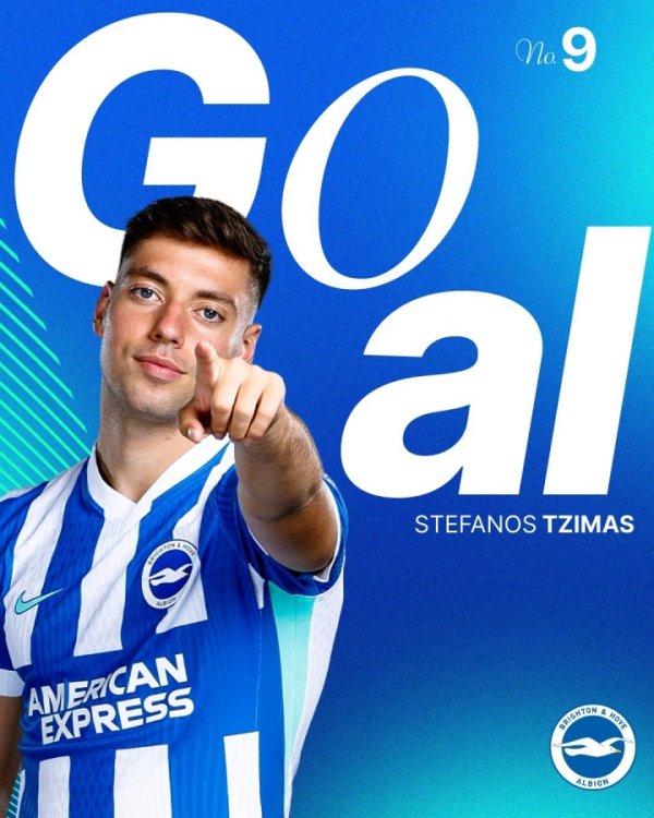 Seagulls emerge from demons! 19-year-old Zimas scored 2 shots and 1 pass Brighton beat the Championship team 6 goals, worth 22 million